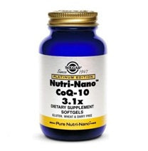 Nutri-Nano CoQ-10 3.1x 50 softgels by Solgar