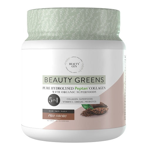 Beauty Greens (450g raw cacao) 450g raw cacao by Beauty Gen