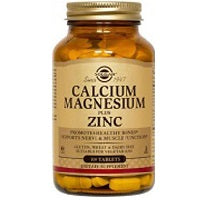 Calcium Magnesium Plus Zinc Tablets (100 tablets) 100 tablets by Solgar