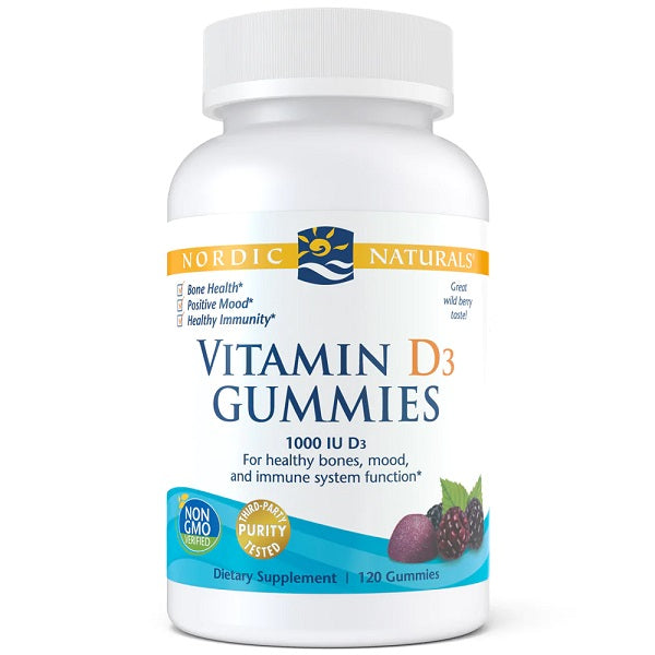Vitamin D3 Gummies 1000IU (120)