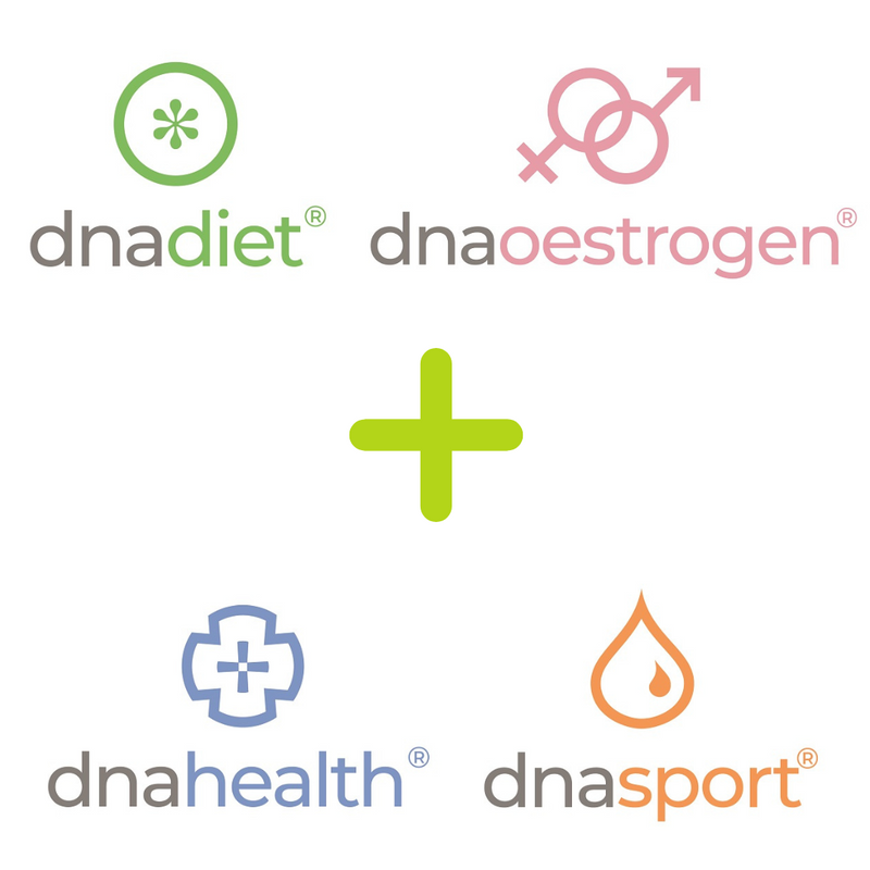 DNA Diet® | DNA Health® | DNA Oestrogen® | DNA Sport®