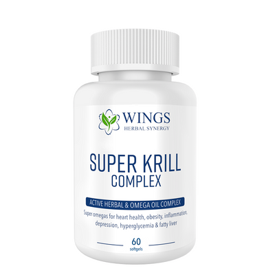 Super Krill 60 softgels by Wings Herbal Synergy