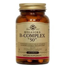 Megasorb B-Complex "50" (50 tablets) 50 tablets by Solgar