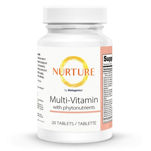 Nurture Multi-Vitamin with Phytonutrients 20 tablets by Nurture