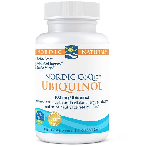 Nordic CoQ10 Ubiquinol 60 softgels by Nordic Naturals