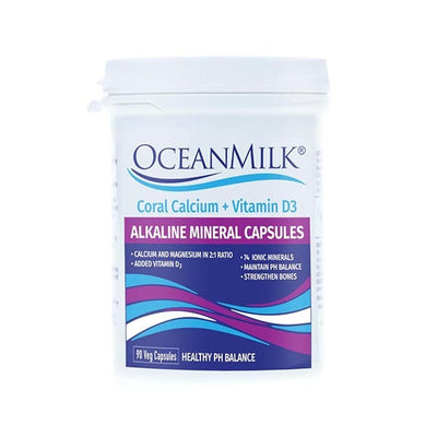 Coral Calcium + Vitamin D3 90 capsules by Oceanmilk