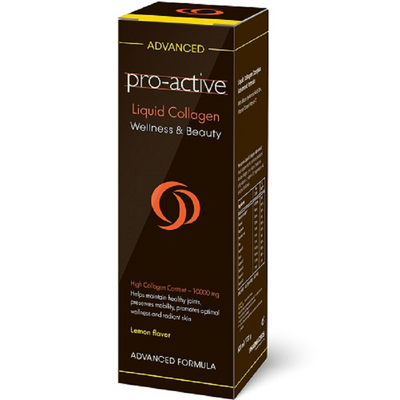 Pro-Active Liquid Collagen Bovine (lemon ) 600ml lemon flavour by ProActive