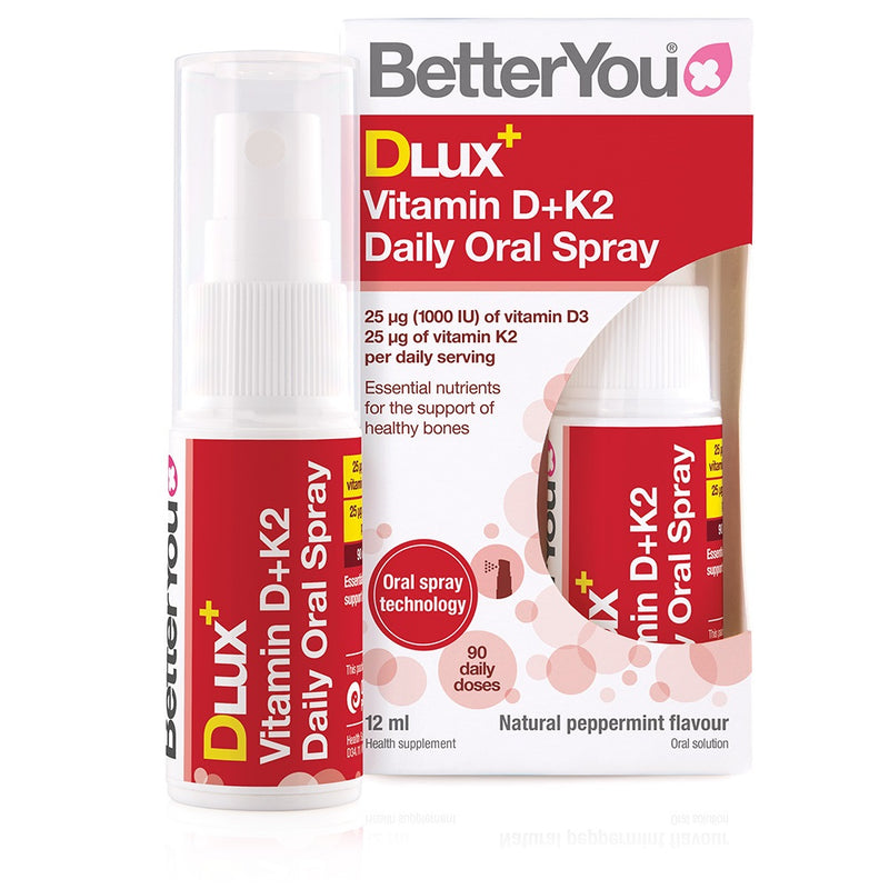 DLUX Vitamin D + K2 Daily Oral Spray