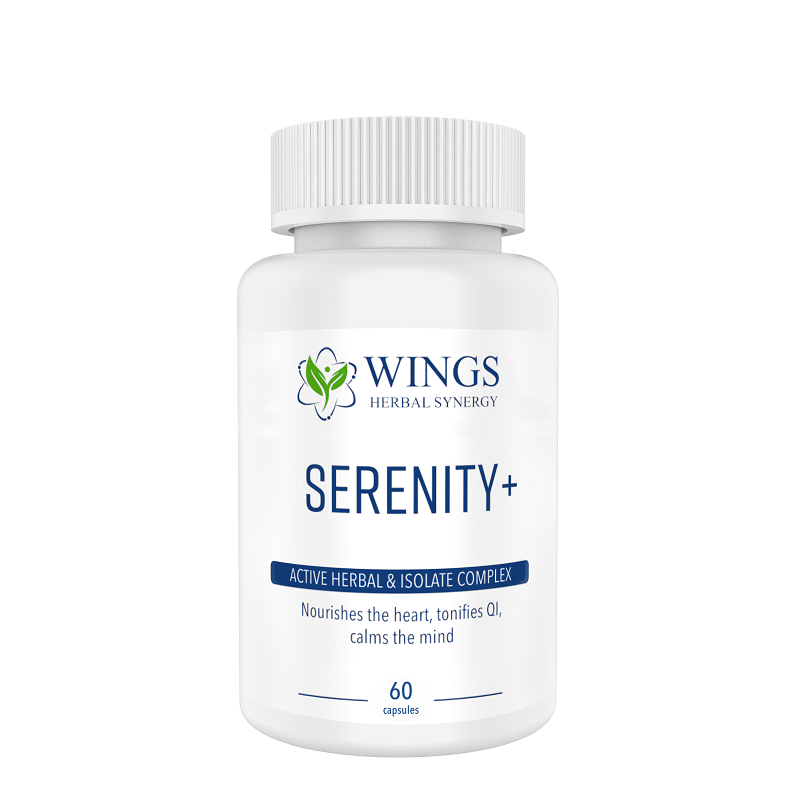 Serenity + 60 vegetable capsules by Wings Herbal Synergy