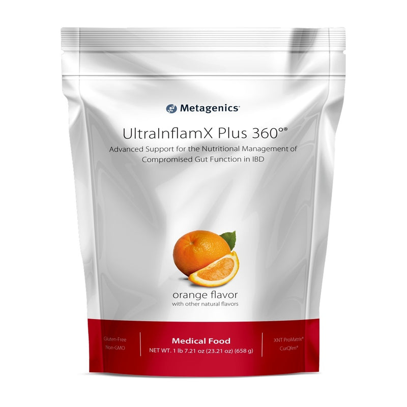 UltraInflamX Plus 360 (Orange 616g) Orange 616g by Metagenics