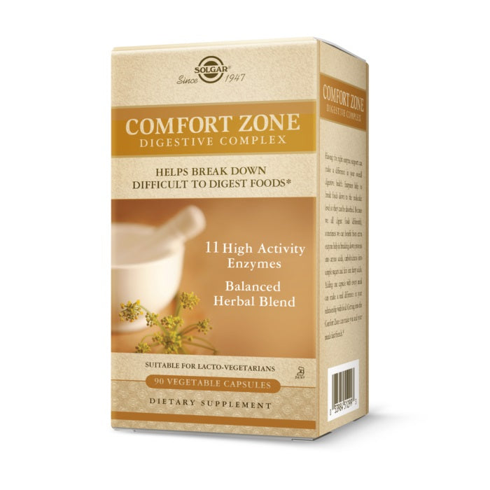 Comfort Zone Digestive Complex 90 vegetable capsules by Solgar