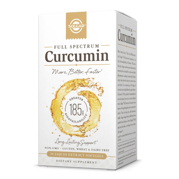 Full Spectrum Curcumin 30 softgels by Solgar