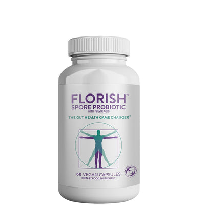 Florish Spore Probiotic 60 capsules by Sebastian Siebert Supplements