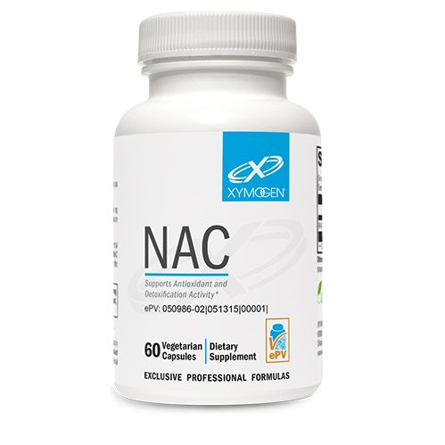 NAC 60 vegetable capsules by Xymogen